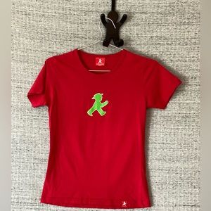 Ampelmann Berlin Ladies Red Green Small Shirt